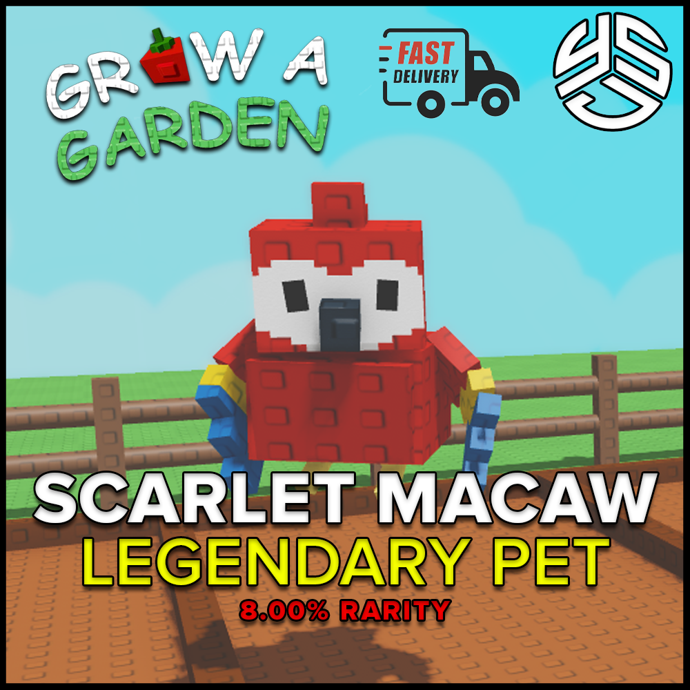 Tanam Taman SCARLET MACAW [LEGENDA]