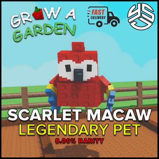 Tanam Taman SCARLET MACAW [LEGENDA]